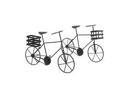 Metallfahrrad mittel schwarz