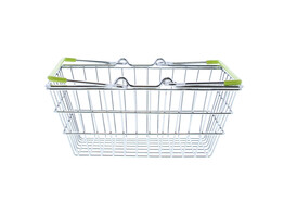 Shopping basket medium lemon