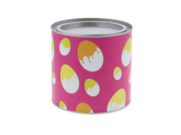 Pot en metal a painture Picca fuchsia