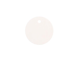 Round card white