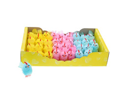Haan met pluim 5cm 3 kleuren