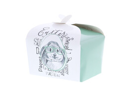 Doos vlindersluiting 500 gr.  Bunny Genius  smokey green