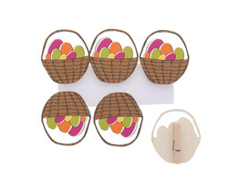  Bunny Basket  panier d oeufs  pince