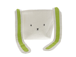 Lapin  Snoet  sac a main en coton GM vert