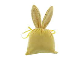Lapin  Glimpy  sac a cordon avec oreilles jaune