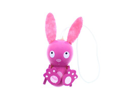 Konijn  Huppel  hanger fuchsia