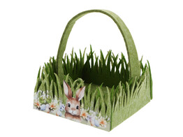 Bunny  Hopper  mand met oor vierkant KM