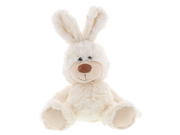 Konijn  Jefke  met bruin neusje 27cm