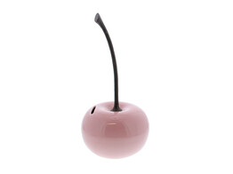 Kers spaarpot licht roze
