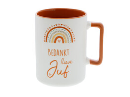  Rainbow  BEDANKT lieve Juf mok