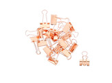 Metal clip copper