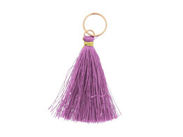  Tassel  pendentif lilas 35
