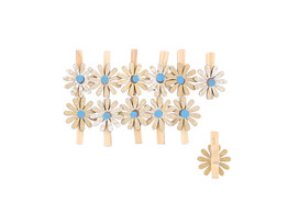 Pince  Daisy  turquoise