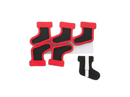 OTL Klammer Stiefel rot