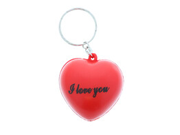 Porte-clefs coeur  I love you 