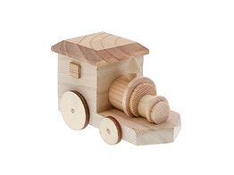 Kleiner Zug aus Holz