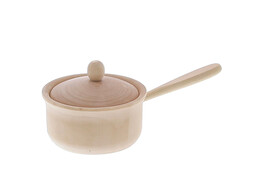 Casserole a manche en bois