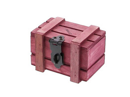  Fragile  coffre mini framboise