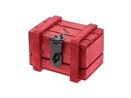  Fragile  coffre mini rouge