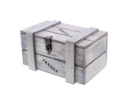  Fragile  coffre 750 gr. gris
