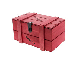  Fragile  coffre 750 gr. rouge
