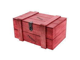 Fragile  coffre 1 kg. rouge
