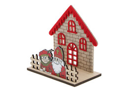 Nikolaus-Szene   Wave  und Ru -Piet mit Haus