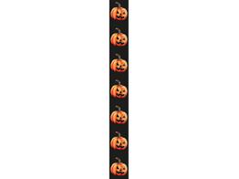 SC Banniere  Ghost party  citrouille verticale 25 x 245 cm