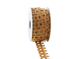 Ribbon Cookie 25 mm x 10 m color 73 brown
