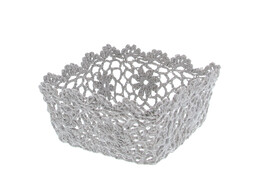 OTL Lace panier carre medium gris