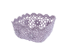 OTL Lace mand vierkant medium sea fog
