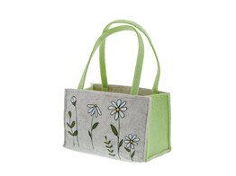  Daisy  marguerite panier avec 2 anses 18cm