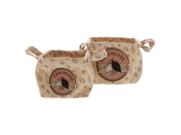  Cacao  chocolade mand vierkant S/2