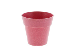  Eco  bloempotje donker roze KM