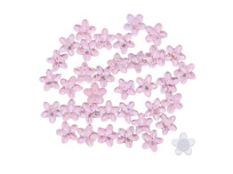 Fleur autocollant rose clair MINI