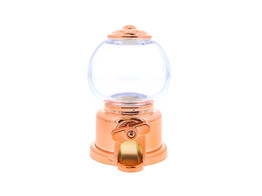 Gumball dispenser rose gold