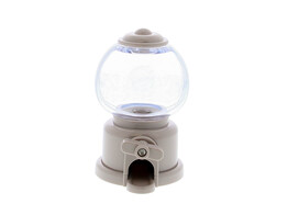 Gumball dispenser silver