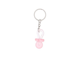 Key holder pacifier pink
