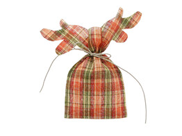 Check Reindeer flatbag 28 x 21 5 cm cognac - vert  - or 90
