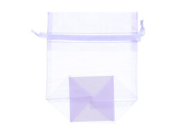 Sac voile 15 x 12   6 x 6 cm lila 430