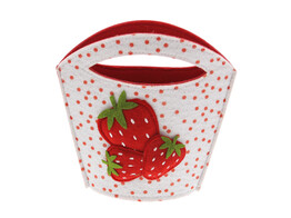 Strawberry sac a main haut conique
