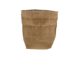 Sachet en jute 18 cm naturel