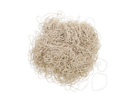 White elastic bands 140 x 1 5 mm