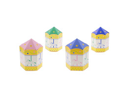 Cardb.1051 merry-go-round