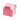  Button  doos vierkant fuchsia KM