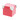  Button  doos vierkant rood KM