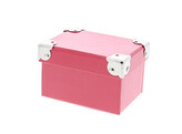  Button  doos fuchsia KM