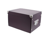  Button  box aubergine LM