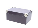 Button  box aubergine medium