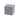 Kubus 5 x 5 x 5 cm donker grijs mat